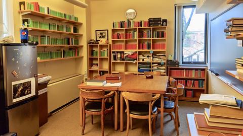 Boylston graduate student lounge