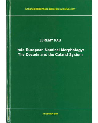 Indo-European Nominal Morphology book cover